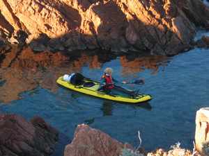 location saint raphael, villa bord de mer pied dans l'eau agay antheor