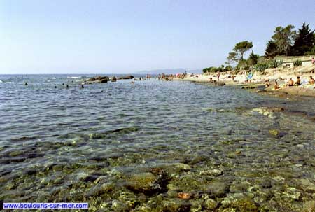 Plage d'arène Grosse,Plage de Boulouris,Les plages de saint raphael Var