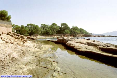 Plage du Val Fleuri,Plage de Boulouris,Les plages de saint raphael Var