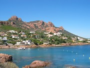 Plage d'Agay,plage d'Anthéor,Les plages de saint raphael Var