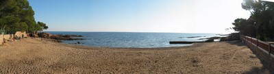 Plage de la pescade,Plage de Boulouris,Les plages de saint raphael Var